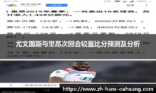 尤文图斯与里昂次回合较量比分预测及分析